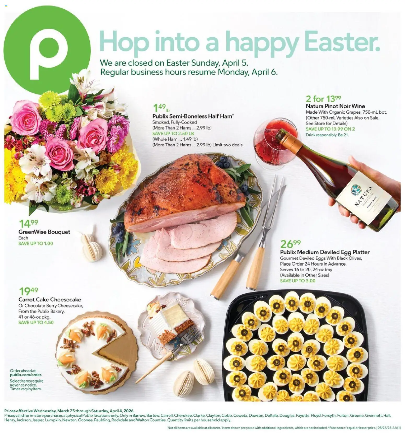 Ad Preview of Publix Publix Weekly Ad from 03/25/2026