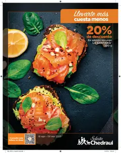 Vista previa las ofertas de la tienda Chedraui - Folleto Cuesto Menos desde el 18/08/2025 