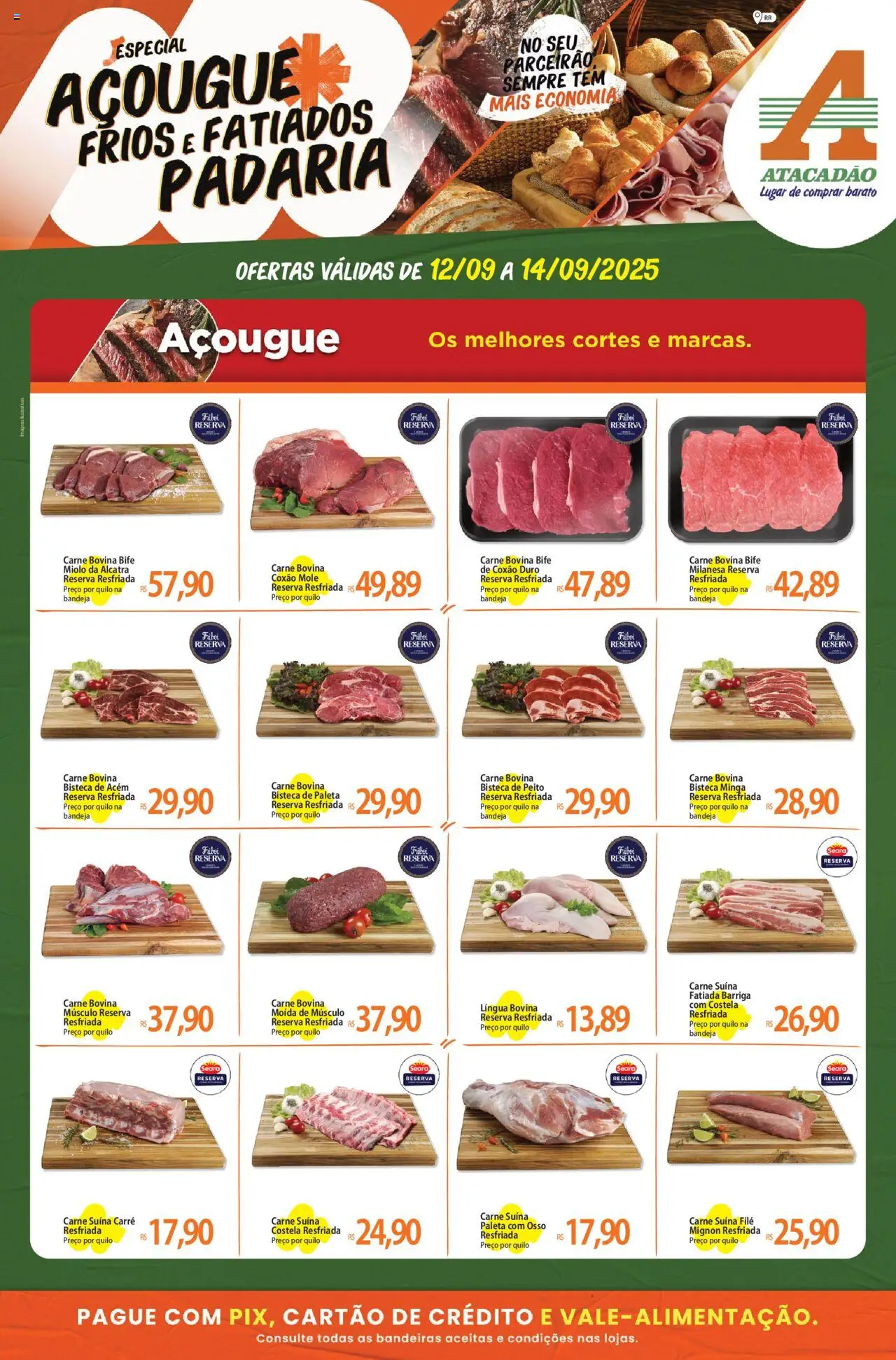 Atacadão folheto "Ofertas - RR" válido a partir de 12/09/2025 - número de página 1