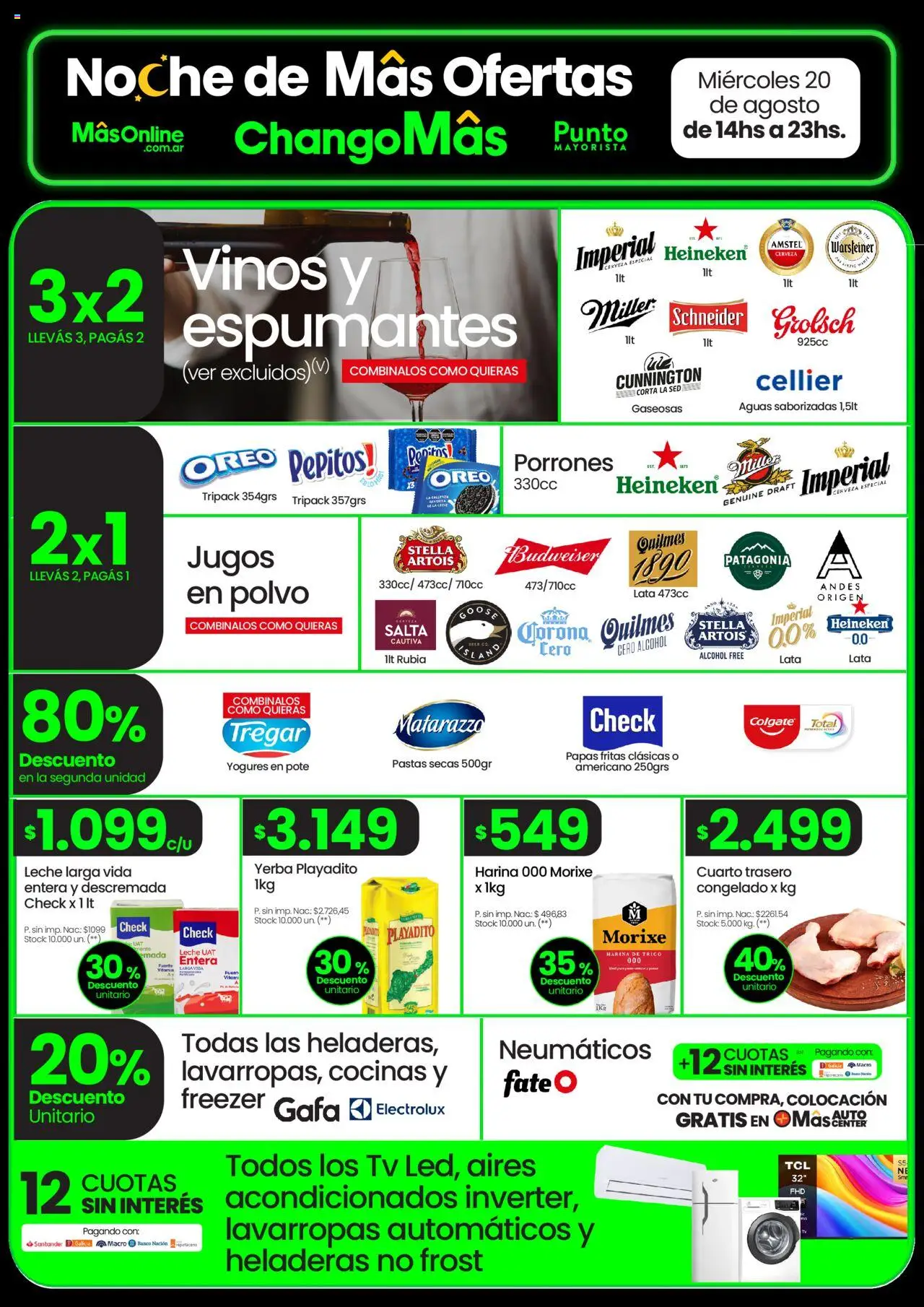 Changomas Noche de ofertas del 20/08/2025 >> Catálogo