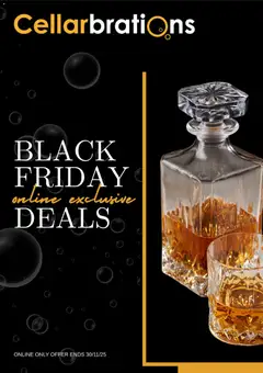 Preview of catalogue Black Friday from shop Cellarbrations valid 25/11/2025