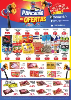 Pré-Visualização do folheto "Ofertas do Dia" da loja Mateus válido a partir de 30/01/2026