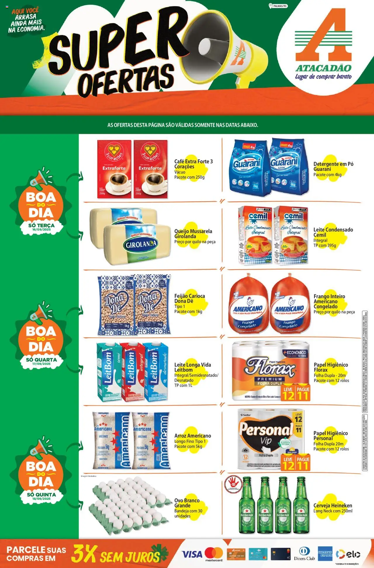 Atacadão folheto "Ofertas - TO" válido a partir de 16/09/2025 - número de página 1