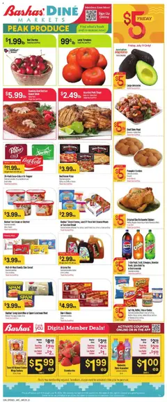 Ad Preview of Basha's Dine from 07/09/2025