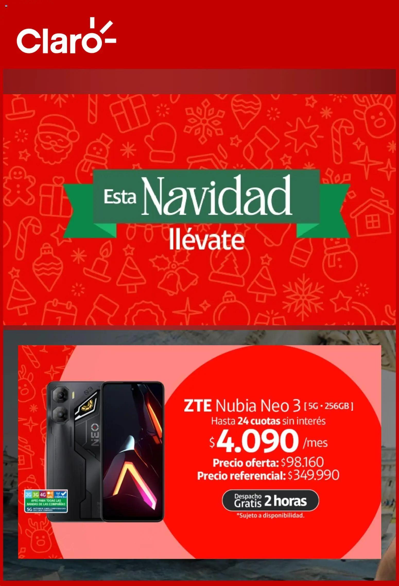 Folleto de la tienda Claro válido desde el 12.12.2025 