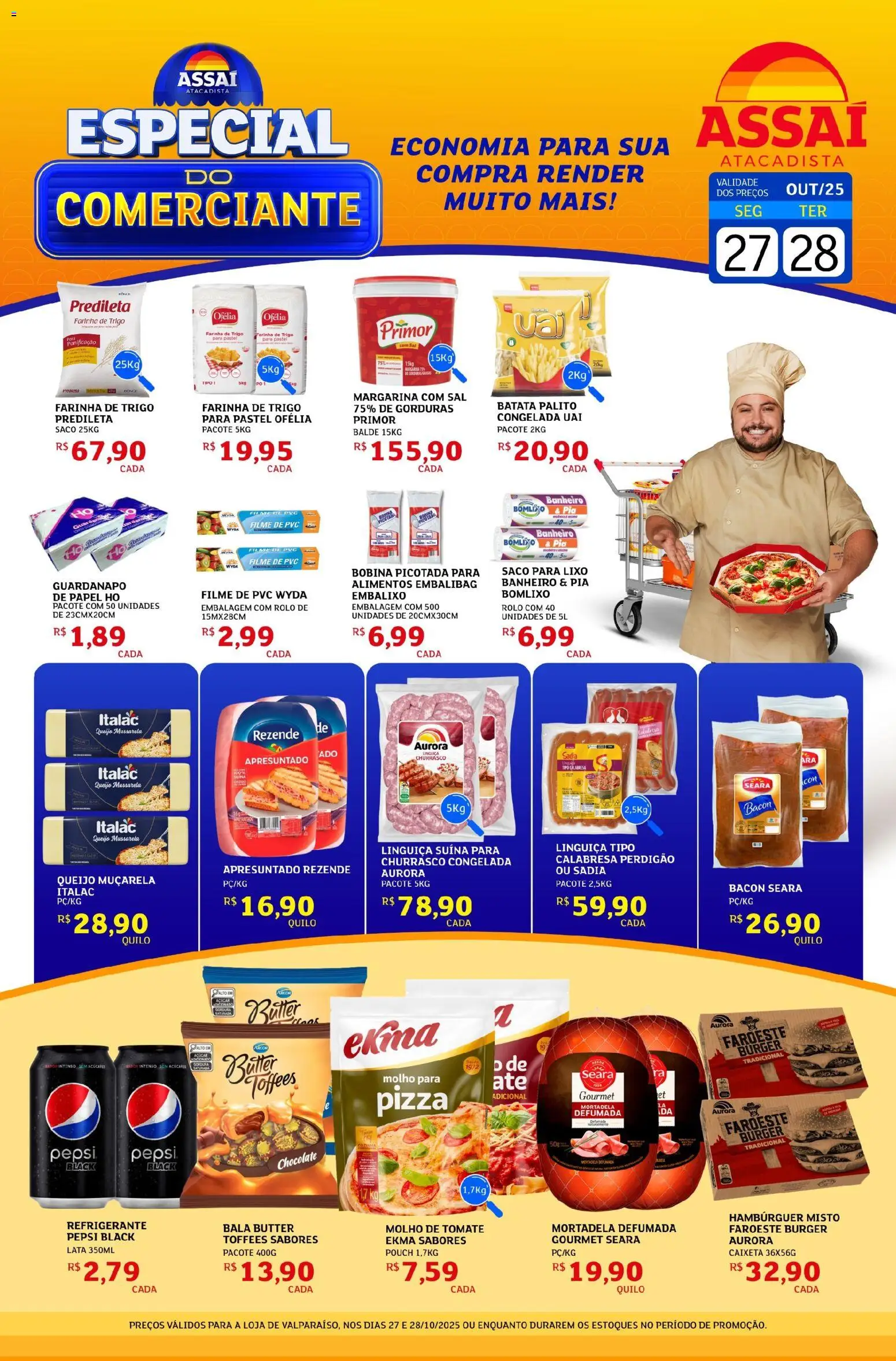 Assaí Atacadista folheto "Encarte - GO" válido a partir de 27/10/2025 - número de página 1