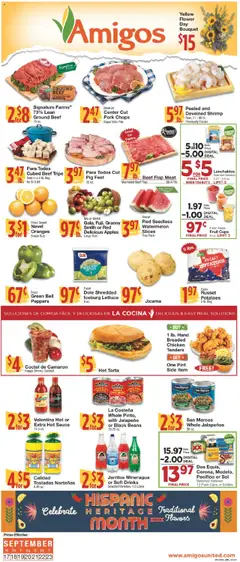 Ad Preview of United Supermarkets Ad from 09/16/2025