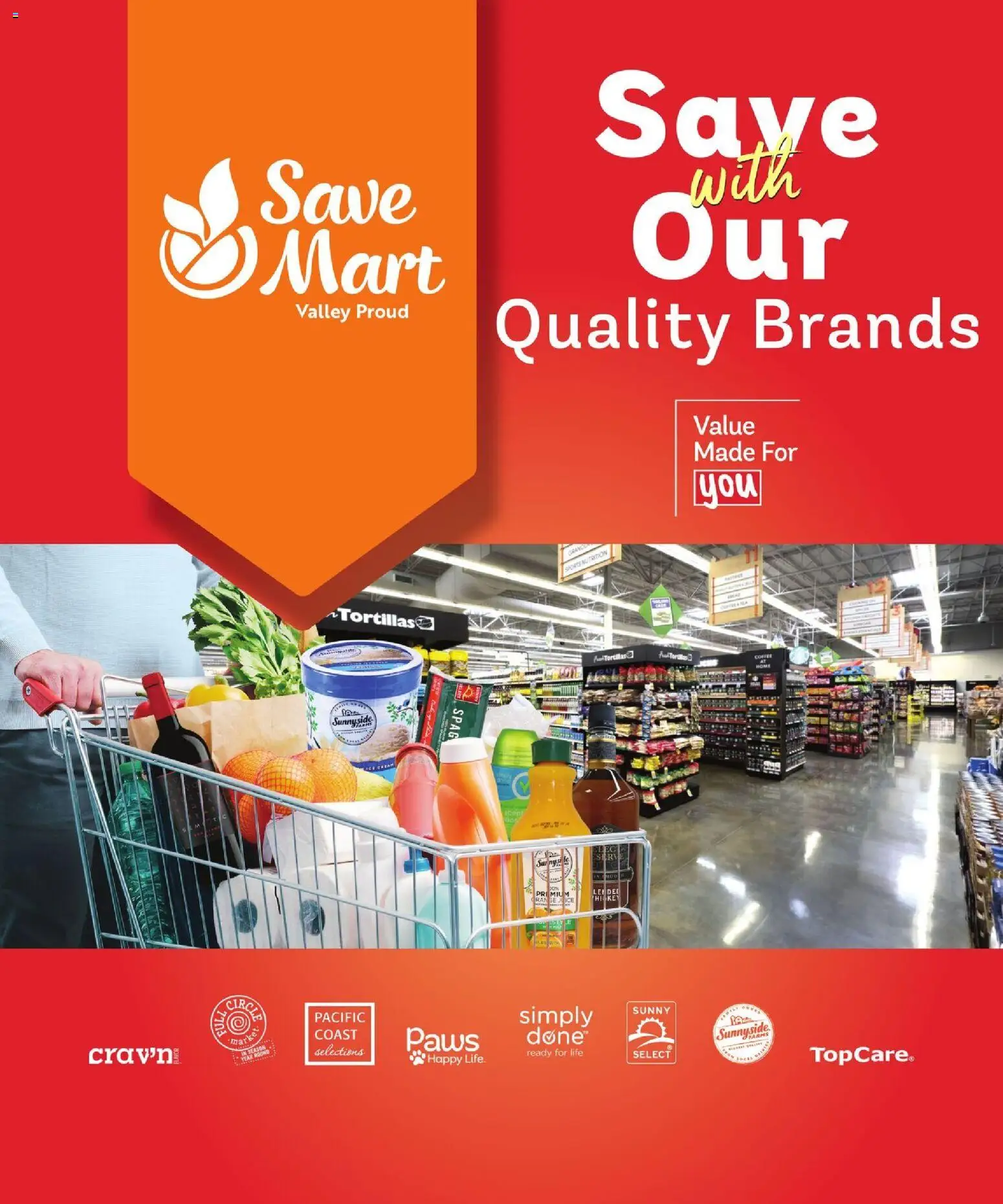 Ad Preview of Save Mart Save Mart More Deals Across the Store from 03/25/2026 - Coffee, Juice, Tortillas