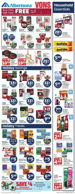 Ad Preview of Vons Weekly Ad from 11/05/2025 | Page: 4