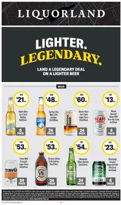 Preview of catalogue Liquorland catalogue VIC from shop Liquorland valid 22/04/2026