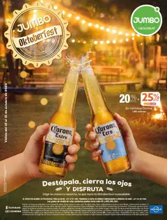  Vista previa del prospecto Catalogo October fest del almacen Jumbo válida del 15/10/2025 al 31/10/2025
