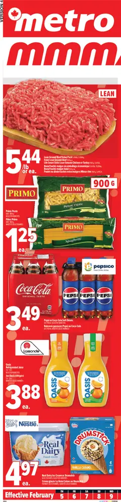 Preview of leaflet Trois-Pistoles from shop Metro is valid from Feb 05, 2026