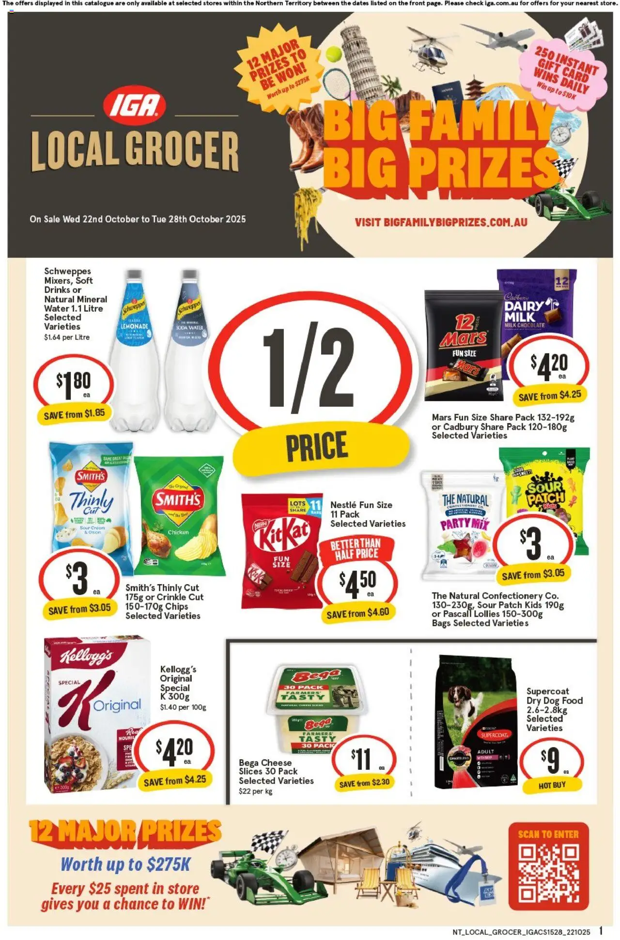 IGA catalogue valid from 22/10/2025 - page 1