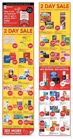 Preview of leaflet Weekly flyer / circulaire from shop Shoppers is valid from Feb 20, 2026