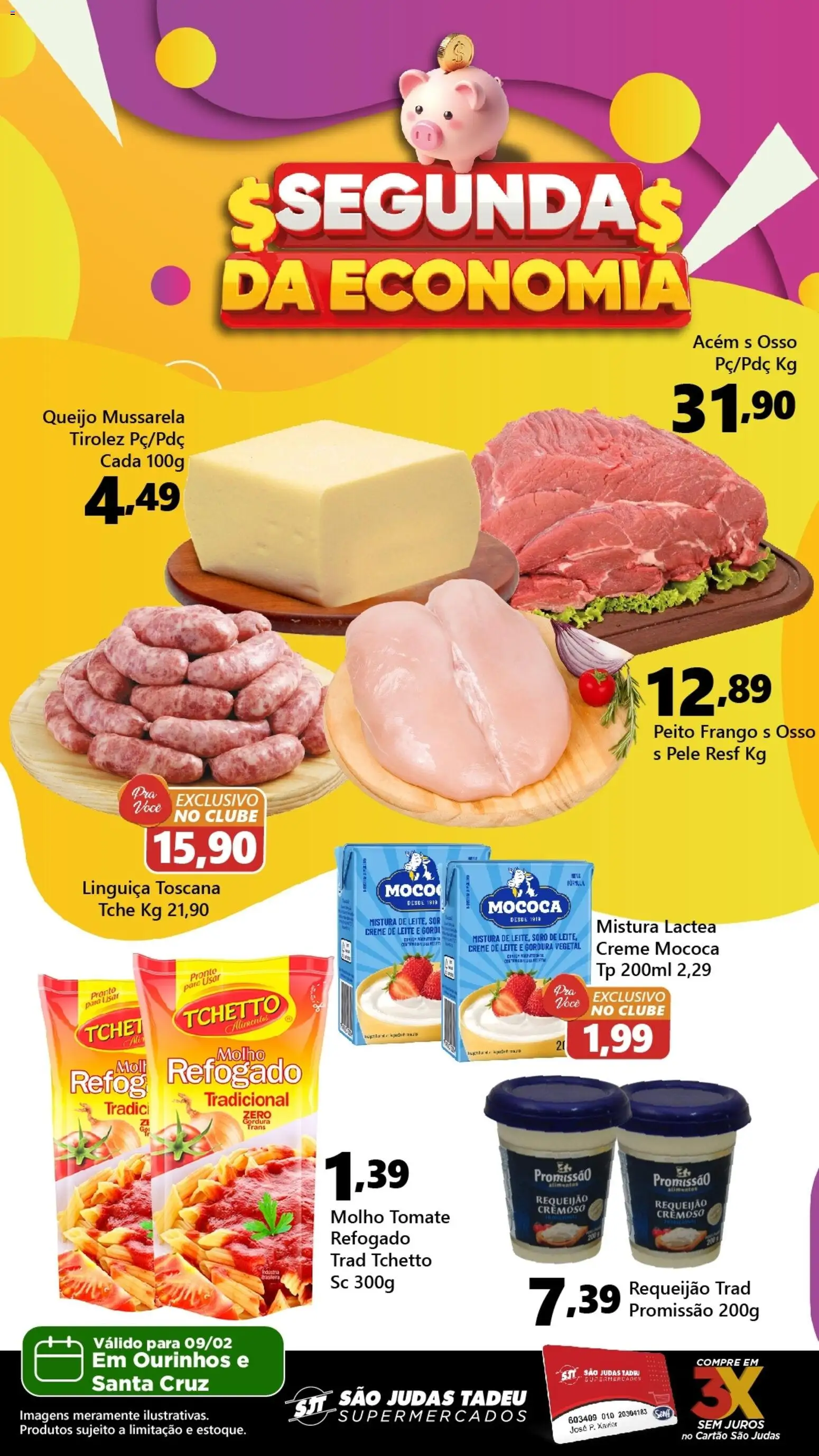 Pré-Visualização do folheto "Ofertas da semana" da loja São Judas Tadeu válido a partir de 09/02/2026