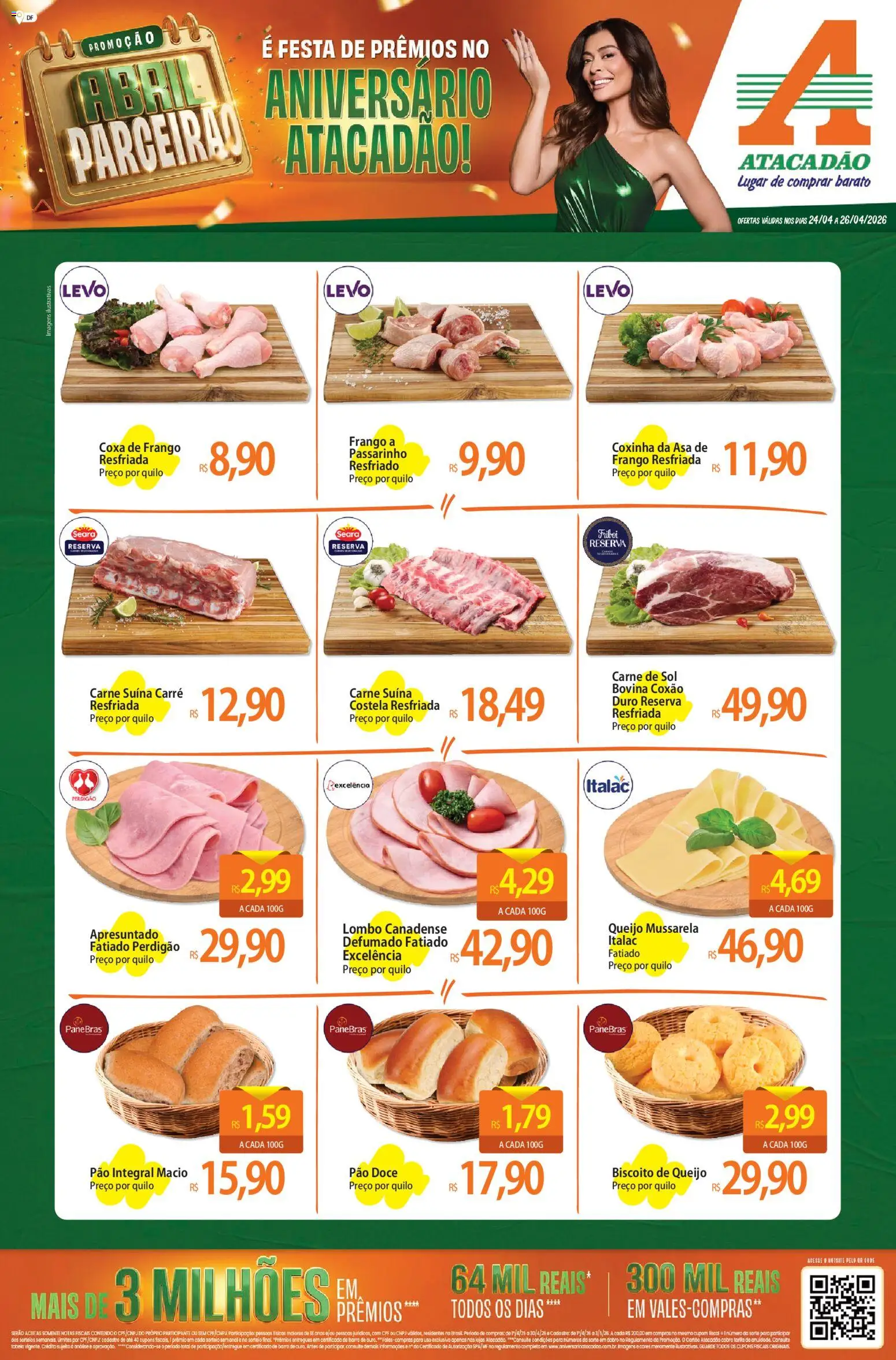 Pré-Visualização do folheto "Atacadão ofertas - DF" da loja Atacadão válido a partir de 24/04/2026