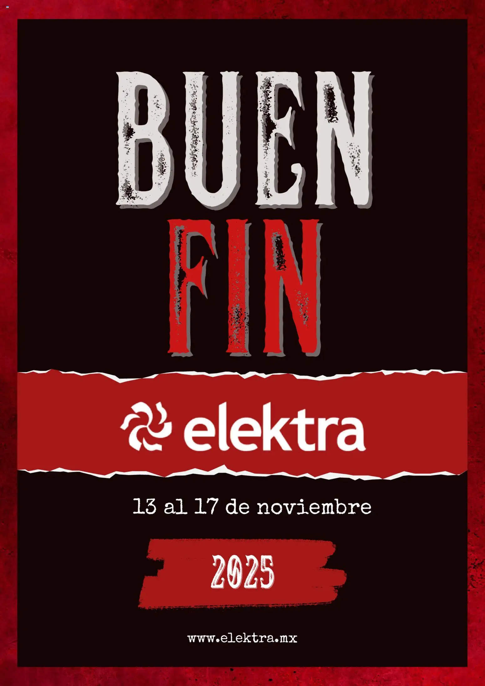 Vista previa las ofertas de la tienda Elektra - Buen Fin desde el 13/11/2025 