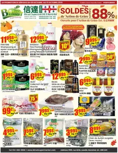 Preview of leaflet Weekly flyer / circulaire from shop Btrust Supermarket is valid from Oct 09, 2025