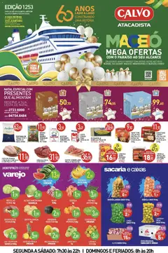 Pré-Visualização do folheto "Ofertas da semana" da loja Calvo Atacadista válido a partir de 24/11/2025 | Página: 1