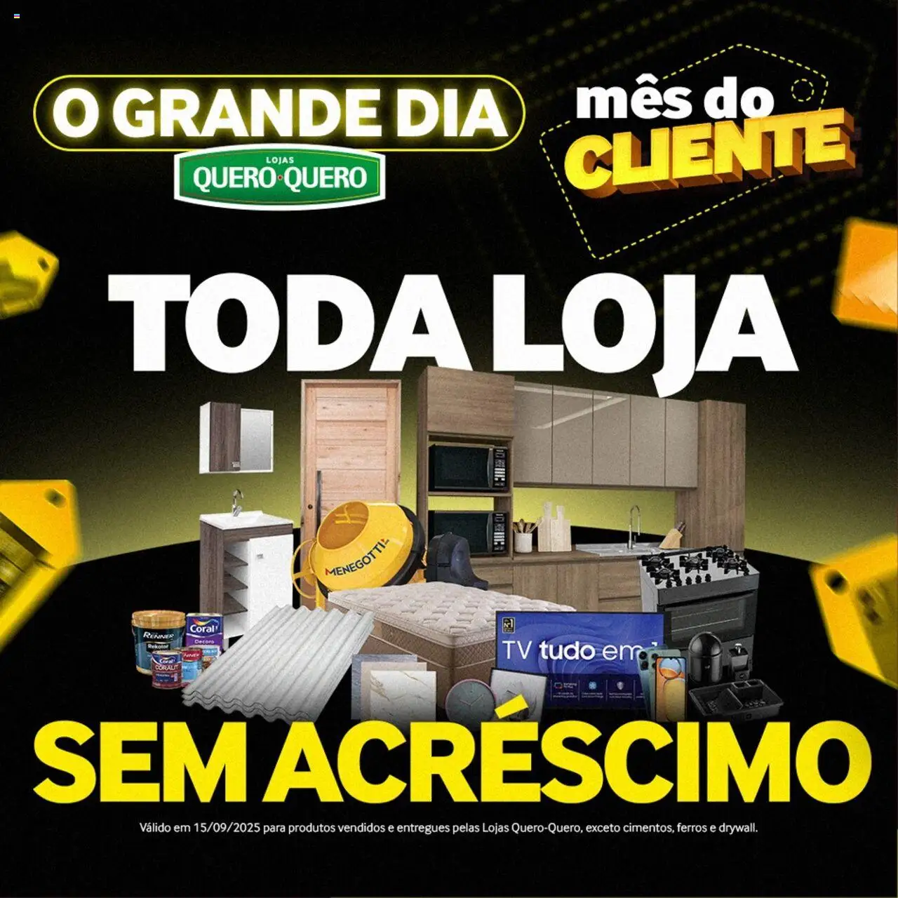 Lojas Quero-Quero folheto "Ofertas do Dia" válido a partir de 15/09/2025 - número de página 1