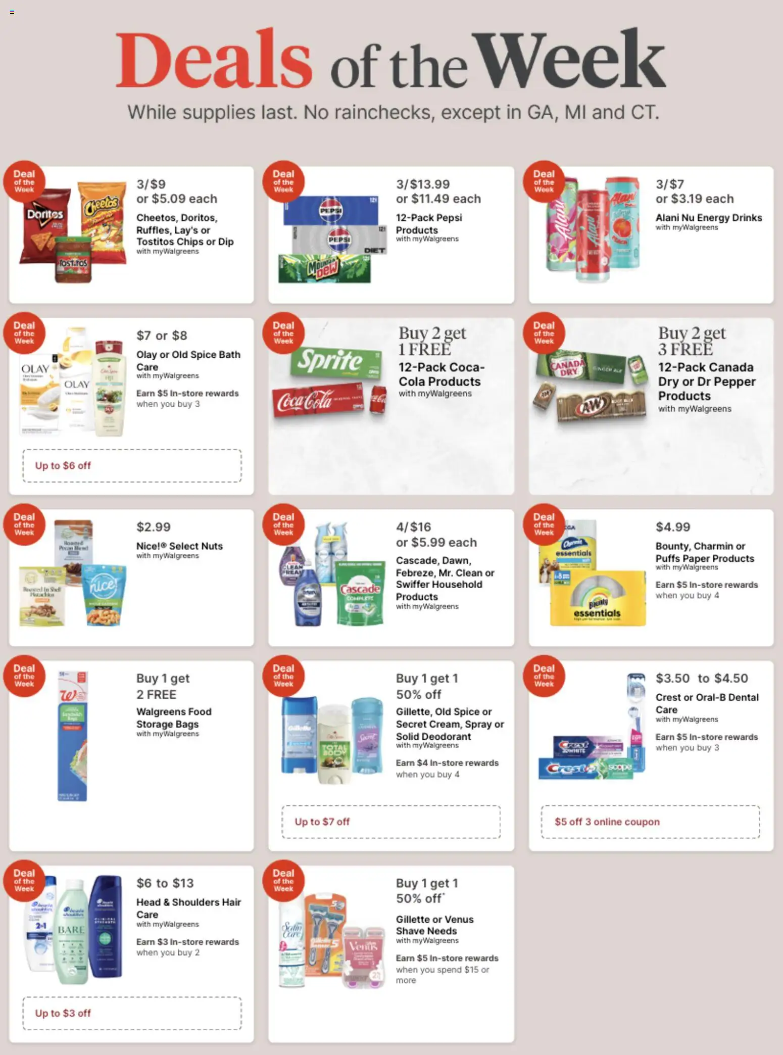 Walgreens Weekly Ad from 10/26/2025 >> Circular, Flyer - Page number 1