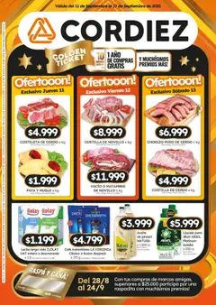 Vista previa del folleto de la tienda Cordiez válido desde el 11/09/2025 