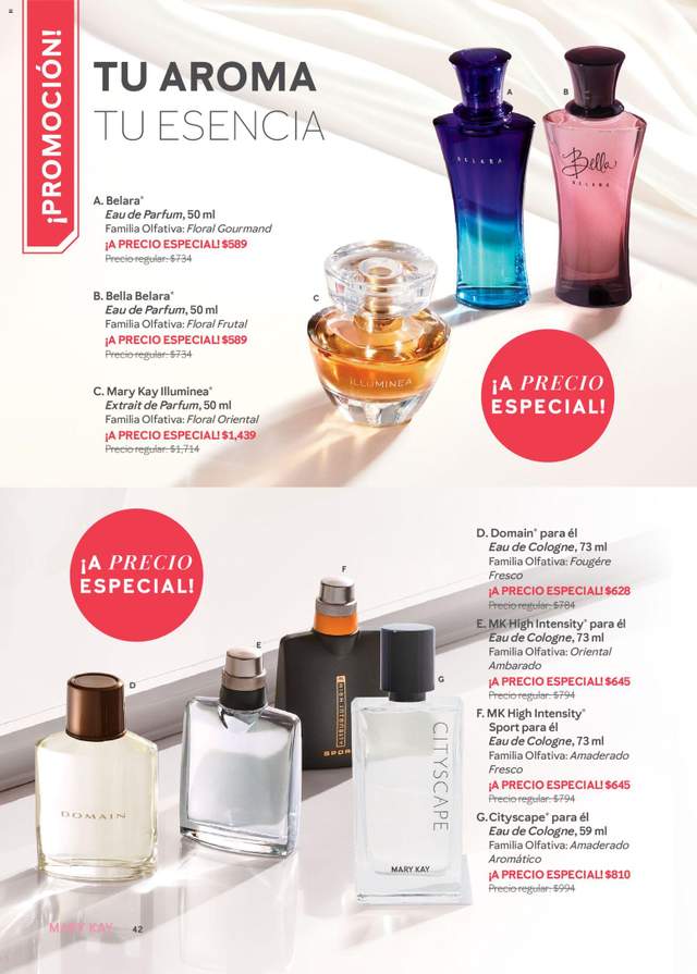 Nuevo catálogo de Mary Kay a partir del 01/04