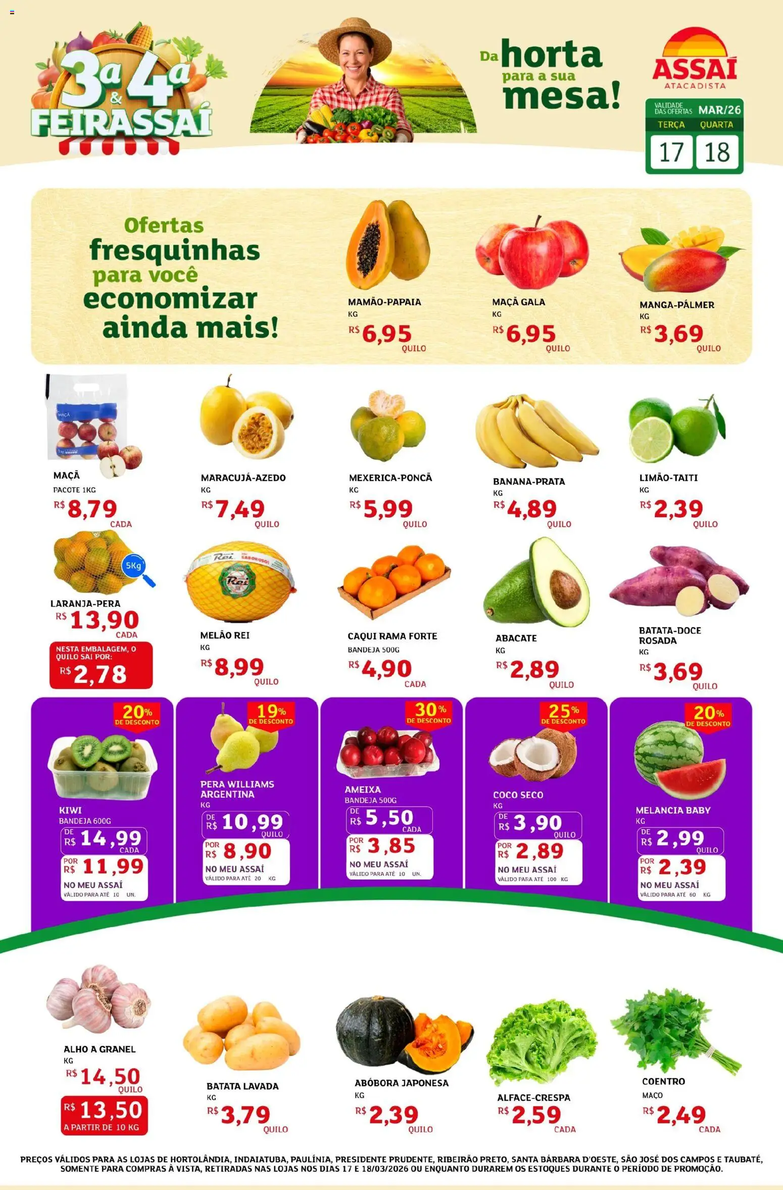 Pré-Visualização do folheto "Assaí Atacadista ofertas - SP" da loja Assaí Atacadista válido a partir de 17/03/2026