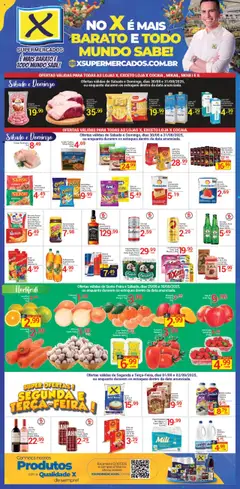 Pré-Visualização do folheto "Ofertas da semana" da loja X Supermercados válido a partir de 30/08/2025