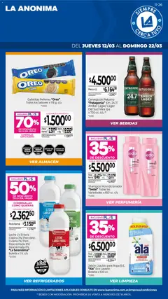 Vista previa del folleto de la tienda La Anonima válido desde el 13/03/2026 