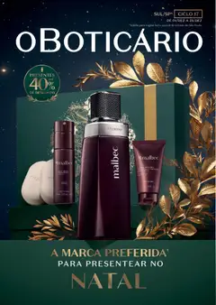 Pré-Visualização do folheto "Ciclo 17/2025" da loja O Boticário válido a partir de 01/12/2025