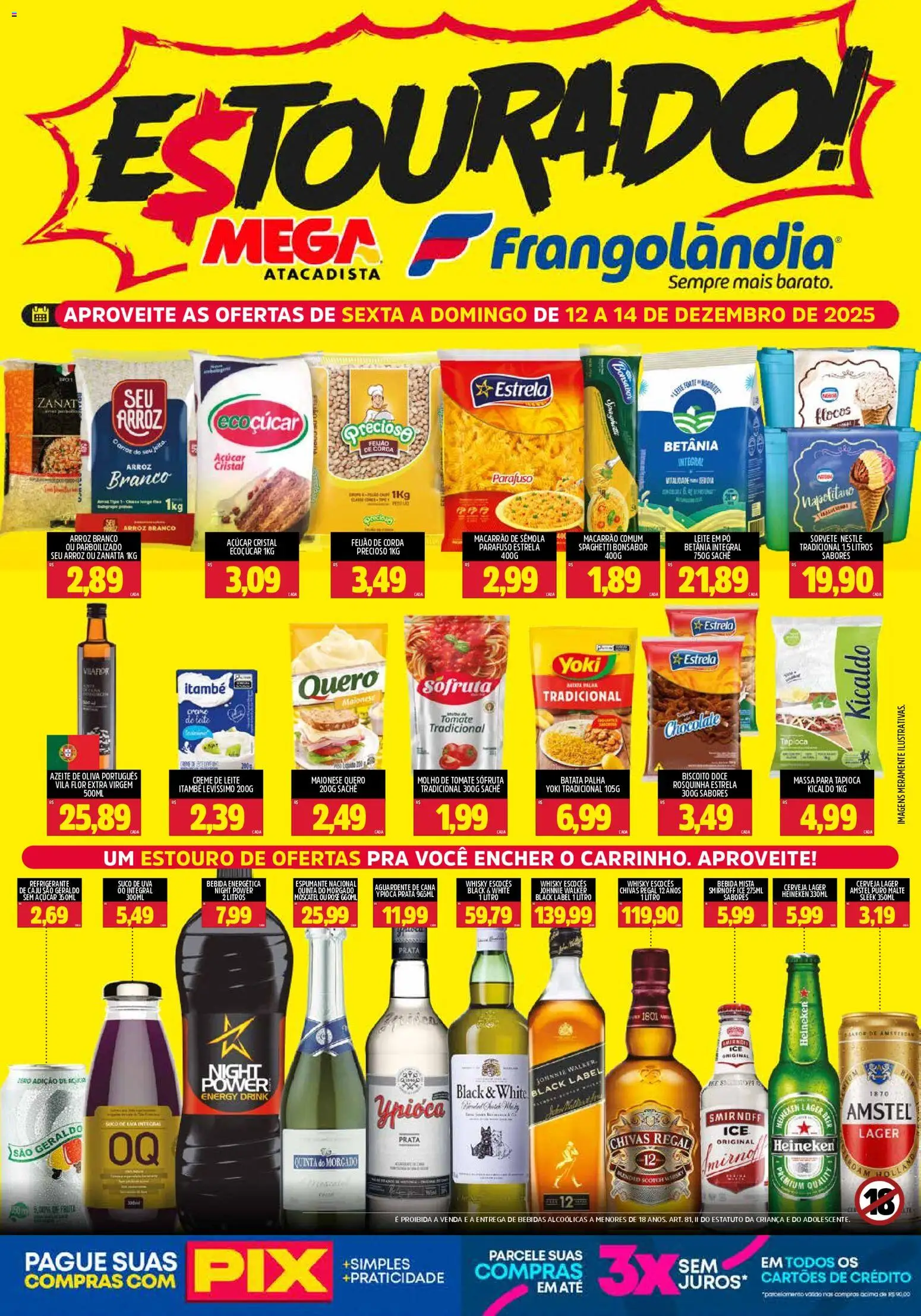Pré-Visualização do folheto "Ofertas da semana" da loja Frangolândia válido a partir de 12/12/2025