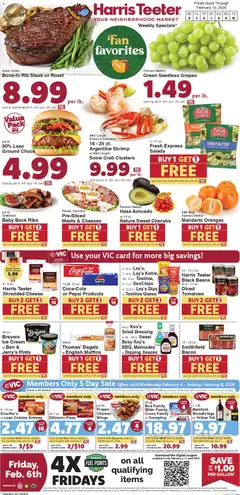 Ad Preview of Harris Teeter Weekly Ad from 02/04/2026
