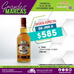 Vista previa las ofertas de la tienda Bodegas Alianza - Catálogo Ofertas desde el 18/11/2025 