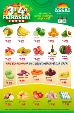 Pré-Visualização do folheto "Encarte - PR" da loja Assaí Atacadista válido a partir de 19/08/2025