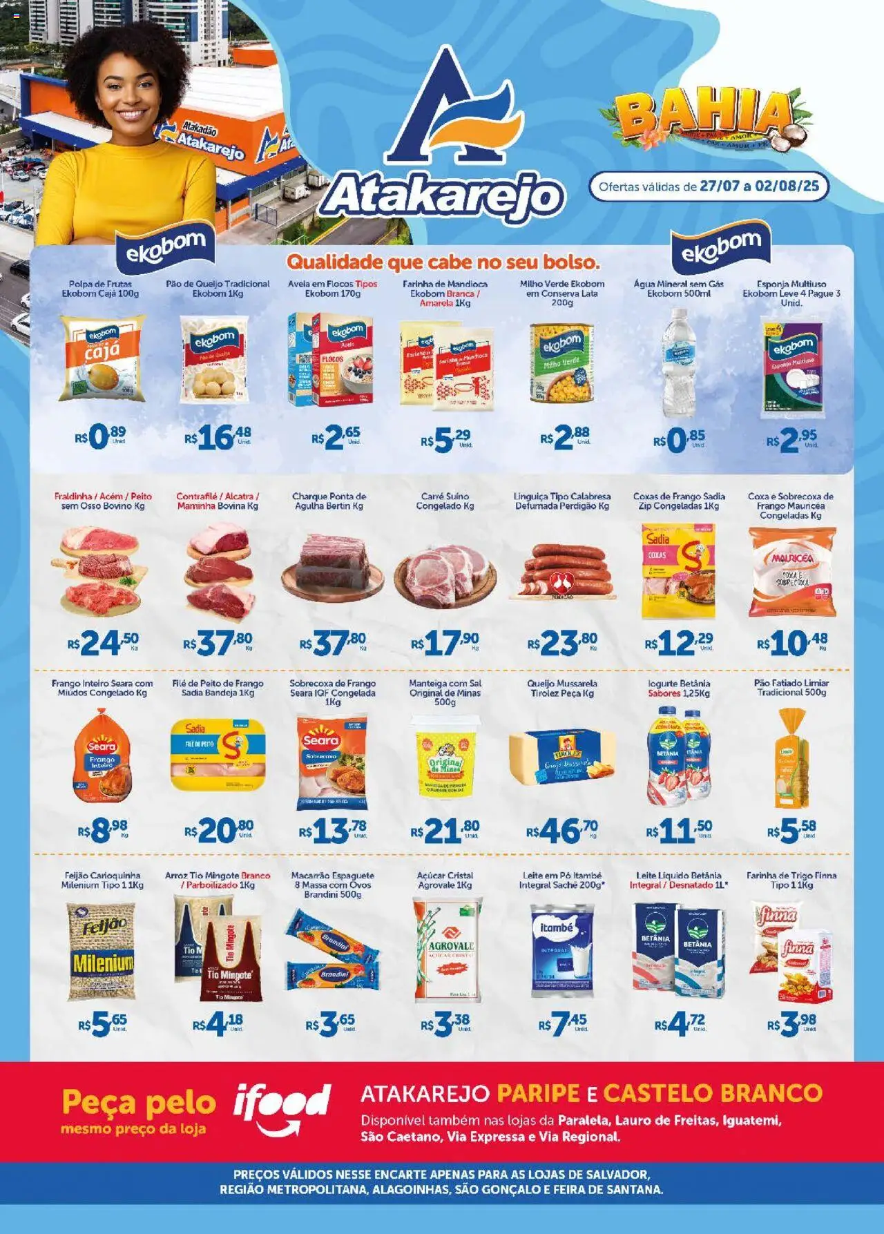 Atakarejo folheto "Encarte" válido a partir de 27/07/2025 - número de página 1
