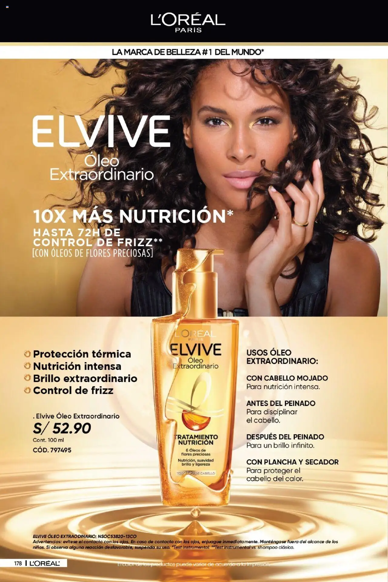 Catálogo Azzorti - Campaña 10 - Ofertas Online - número de página 180 - Flores, Peinado, Shampoo, Plancha