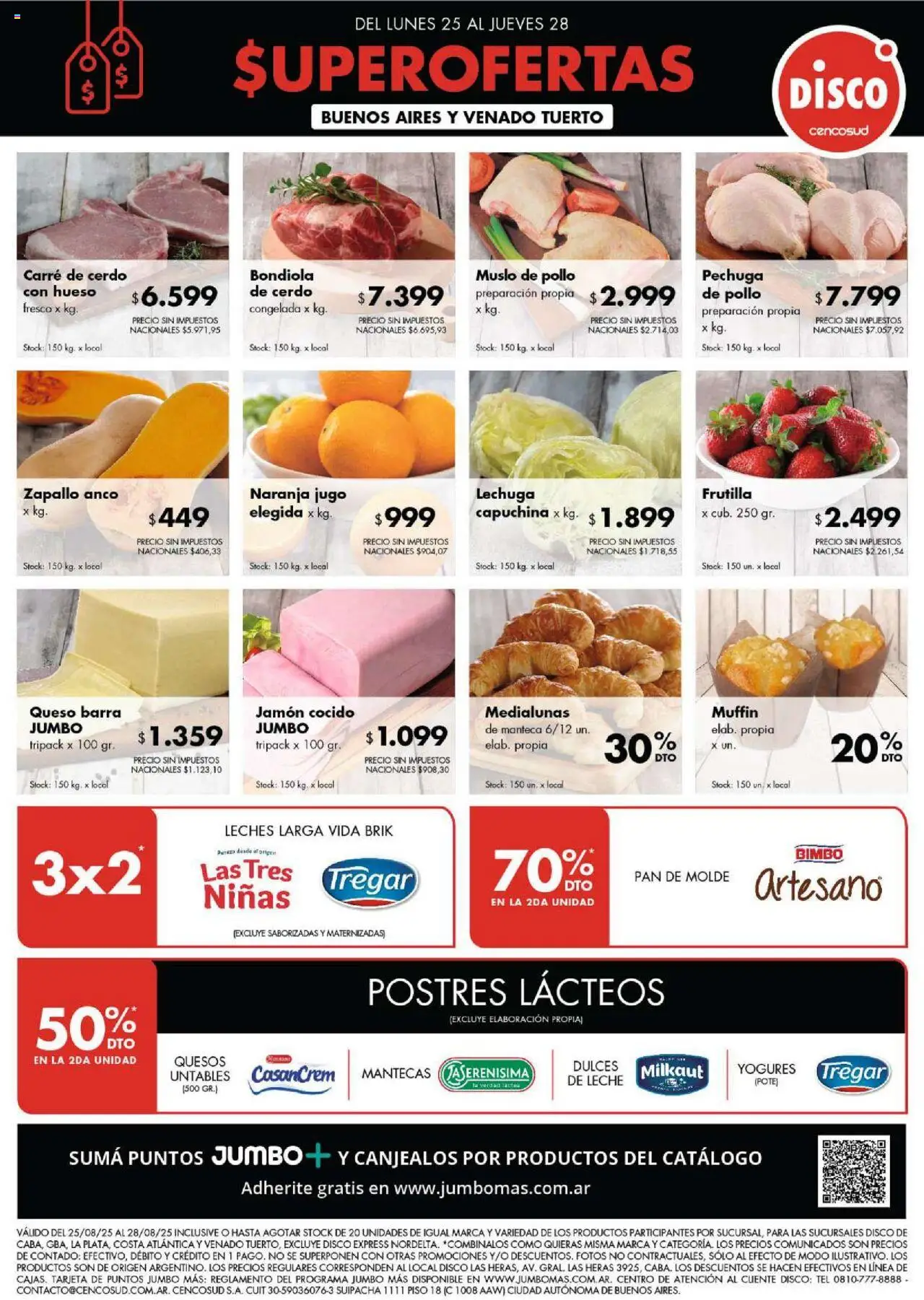 Disco Ofertas del 25/08/2025 Online