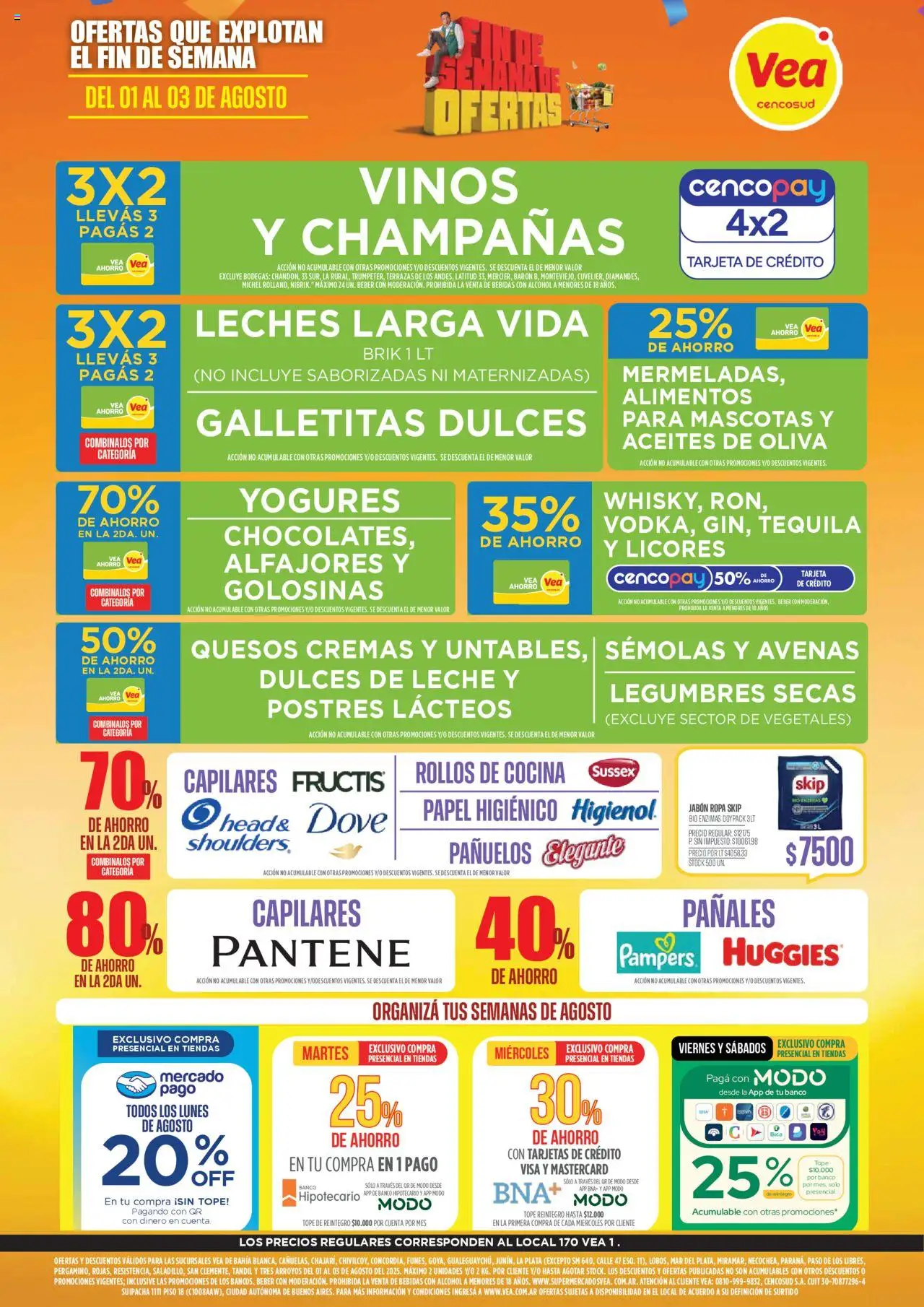Vea Ofertas del 01/08/2025 >> Catálogo