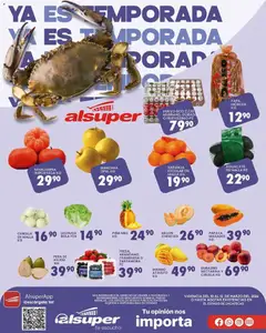 Vista previa las ofertas de la tienda Alsuper - Alsuper folleto Calera desde el 10/03/2026 