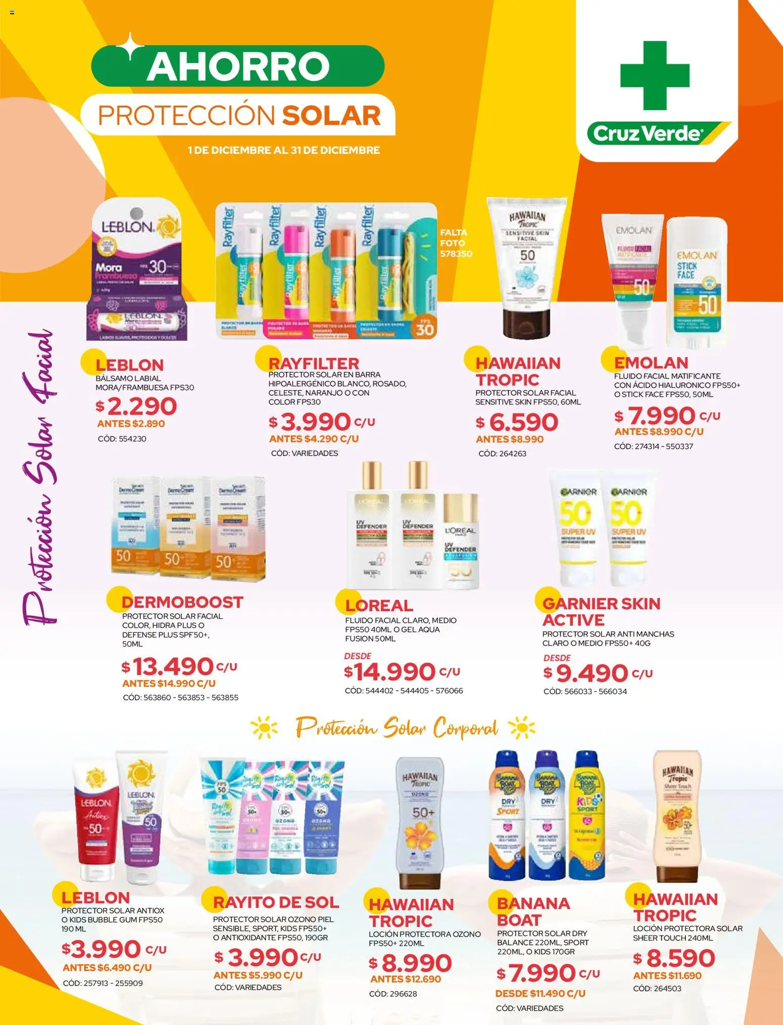 Folleto de la tienda Cruz Verde válido desde el 05.12.2025 