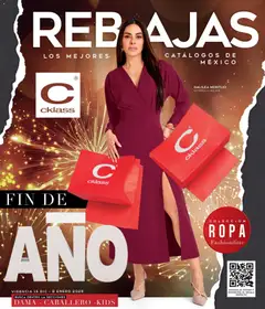 Vista previa las ofertas de la tienda Cklass - Catálogo Rebajas fin de año ropa desde el 15/12/2025 