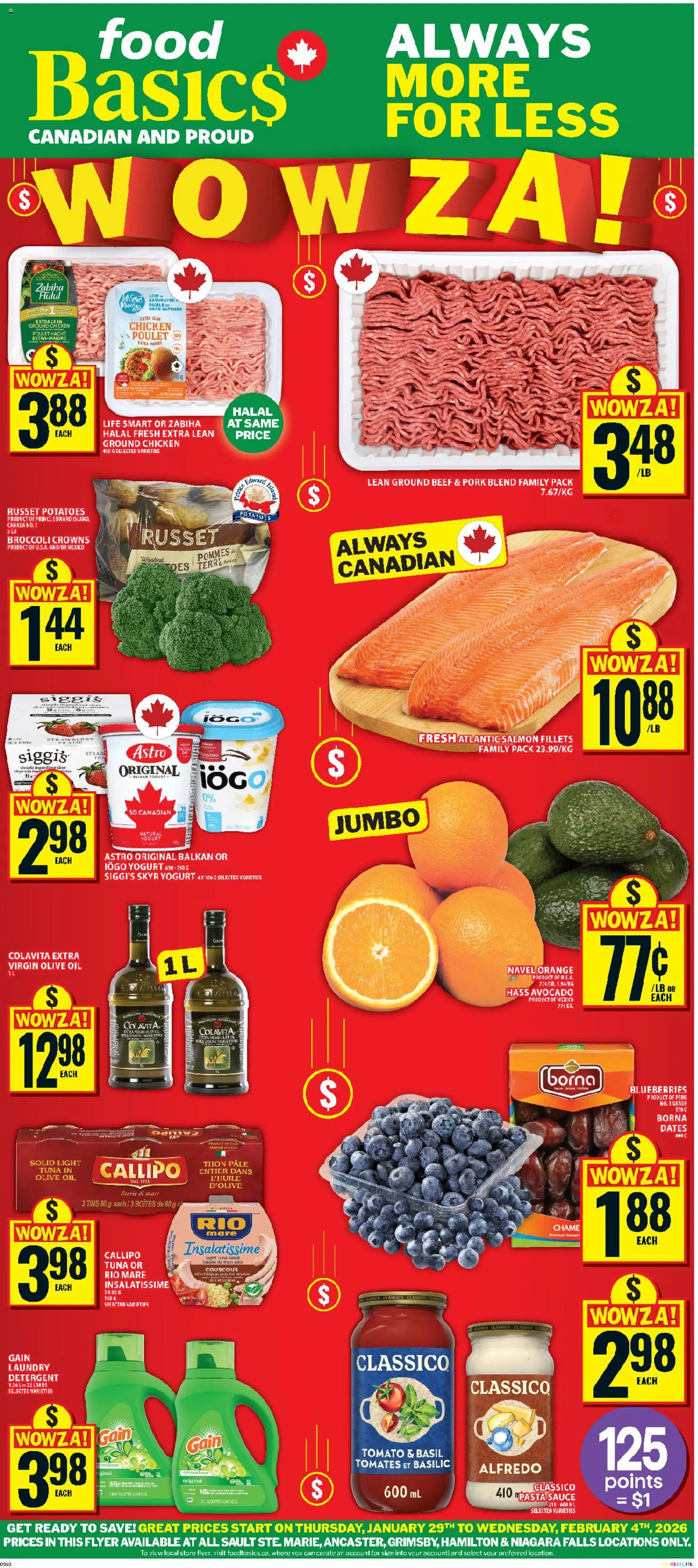 Preview of leaflet Ancaster from shop Food Basics is valid from Jan 29, 2026