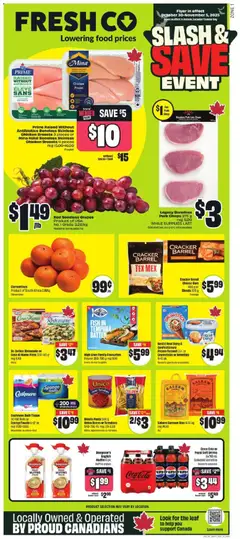 Preview of leaflet Weekly flyer / circulaire from shop FreshCo is valid from Oct 30, 2025