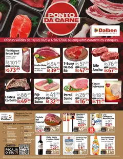 Pré-Visualização do folheto "Ofertas da semana" da loja Supermercado Dalben válido a partir de 11/02/2026