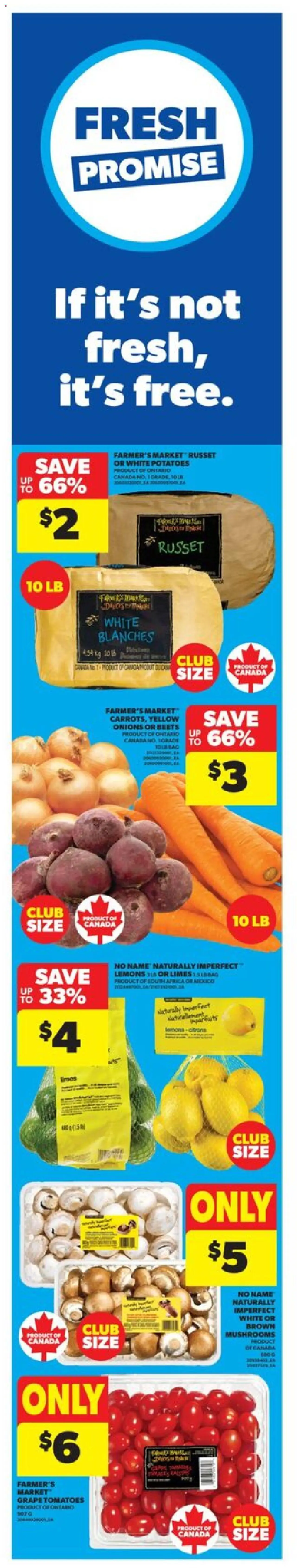 Real Canadian Superstore flyer valid from Sep 25, 2025 - page number 1