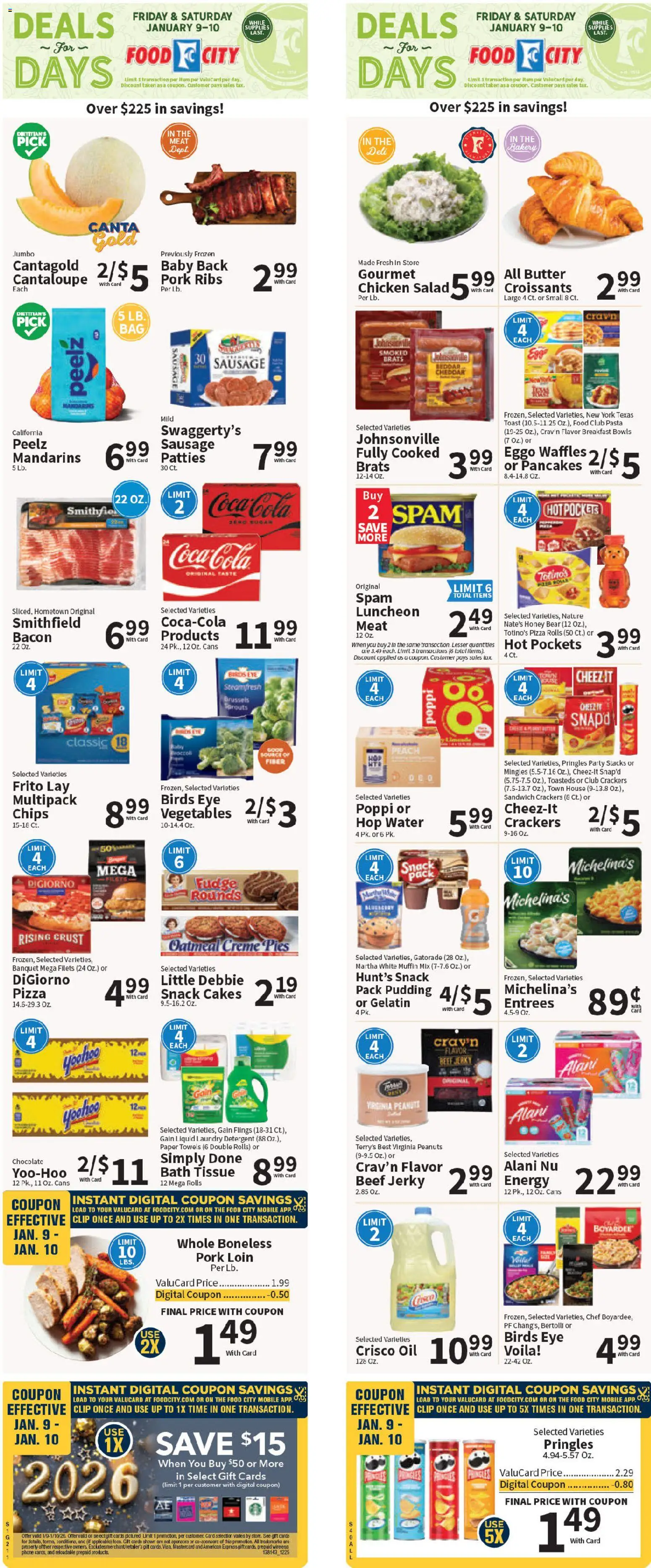 Ad Preview of Food City Weekly Ad from 01/07/2026