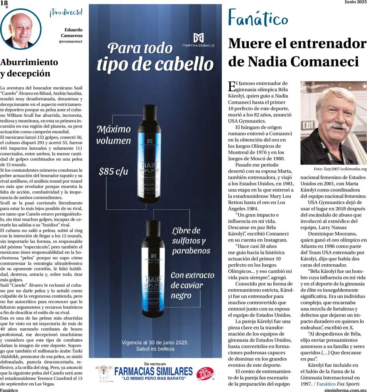 Catálogo Farmacias Similares y sus promociones válidas desde el 01/06/2025 - Número de página 18