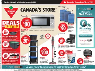 Preview of leaflet Weekly Flyer from shop Canadian Tire is valid from Feb 19, 2026