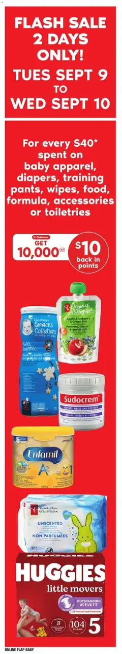 Un aperçu du dépliant Weekly flyer / circulaire du magasin Zehrs est valide à partir 4 sept. 2025